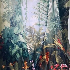 Single curtain panel 100” x 50”